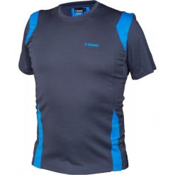 Brugi Koszulka męska 4NBB KY4 czarno niebieska r. XXL. Czarne t-shirty męskie marki Brugi, m. Za 42,66 zł.