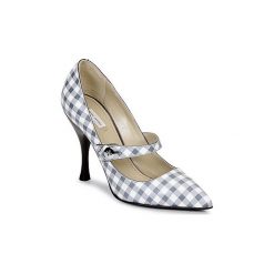 Czółenka Marc Jacobs MJ18354. Szare czółenka damskie marki Marc Jacobs, bez wzorów, bez obcasa. Za 1727,20 zł.