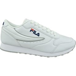 Fila Orbit Low 1010263-1FG. Białe buty sportowe męskie Fila, ze skóry, bez zapięcia. W wyprzedaży za 249,99 zł.