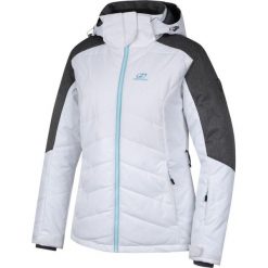 Hannah damska kurtka Nanett, Bright White/Gray Mel, 38. Szare kurtki sportowe damskie Hannah, bez wzorów, bez kaptura, narciarskie. W wyprzedaży za 469,00 zł.