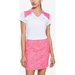 Under Armour Zinger Polo Koszulka Różowy Biały. Różowe koszulki damskie Under Armour, xs, bez wzorów, z elastanu, polo, bez rękawów. Za 309,95 zł.