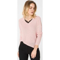 Vero Moda Nora Sweter Beżowy. Brązowe bluzy damskie Vero Moda, s, bez wzorów, z poliesteru, bez rękawów, bez kaptura. Za 152,95 zł.
