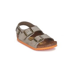 Sandały Dziecko Birkenstock MILANO. Szare sandały chłopięce Birkenstock, bez zapięcia. Za 199,20 zł.