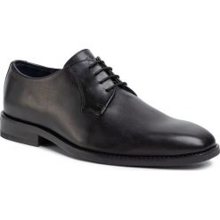 Półbuty JOOP! - Philemon 4140004919 Black 900. Czarne buty wizytowe męskie JOOP!, ze skóry, bez zapięcia. W wyprzedaży za 599,00 zł.