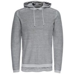 ONLY&SONS Męska bluza z kapturem Wincent 12 Hood czyli Knit Griffin (rozmiar S). Bluzy męskie Only&Sons, s, bez wzorów, z dzianiny, z kapturem, bez rękawów, z kapturem. W wyprzedaży za 152,00 zł.