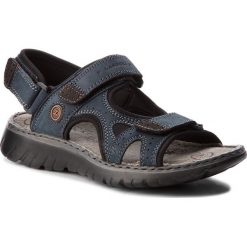 Sandały męskie skórzane: Sandały LASOCKI FOR MEN – MI18-893 Granatowy