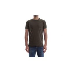 T-shirty z krótkim rękawem Woolrich WYTEE0421 FLAME POCKET TEE. Zielone t-shirty męskie Woolrich, xl, bez wzorów, bez kołnierzyka, krótkie. Za 157,74 zł.