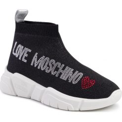 Sneakersy LOVE MOSCHINO - JA15093G1AIR0000 Nero. Czarne półbuty damskie Love Moschino, ze skóry ekologicznej. W wyprzedaży za 779,00 zł.
