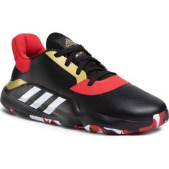 Buty adidas - Pro Bounce 2019 Low EG2818 Cblack/Ftwwht/Scarle. Czarne buty sportowe męskie Adidas, ze skóry ekologicznej, bez zapięcia, do koszykówki. W wyprzedaży za 309,00 zł.