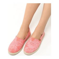 Espadryle damskie: Różowe Espadryle Summer Breeze
