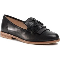 Lordsy CAPRICE - 9-24204-24 Black Nappa 022. Czarne półbuty damskie Caprice, ze skóry. Za 299,90 zł.