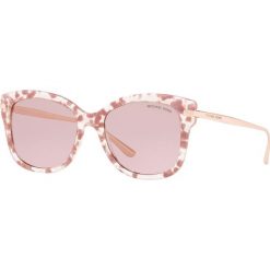 Michael Kors - Okulary. Różowe okulary przeciwsłoneczne damskie Michael Kors, owalne. W wyprzedaży za 499,90 zł.