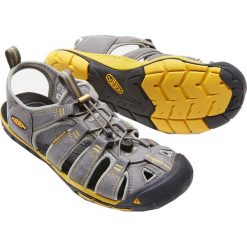 Sandały męskie: Keen Sandały męskie CLEARWATER CNX kolor Gargoyle/Super Lemon r. 42 (CLEARWTR-MN-GYSL)