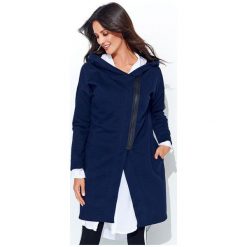 Numinou Bluza Damska Uniwersalna Ciemnoniebieska. Niebieskie bluzy damskie Numinou, uniwersalny, bez wzorów, bez rękawów, bez kaptura. Za 229,00 zł.