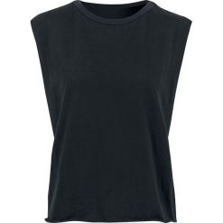 Topy damskie: Urban Classics Ladies Jersey Lace Up Top Top damski czarny