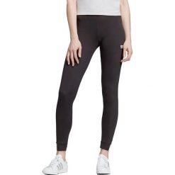 Adidas Tights ED5854 leginsy damskie czarne 40. Czarne legginsy sportowe damskie Adidas, s, w paski, z elastanu, na fitness i siłownię. W wyprzedaży za 99,99 zł.