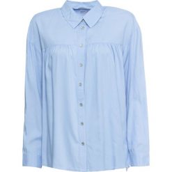 Bluzka oversize bonprix perłowy niebieski. Niebieskie bluzki damskie bonprix. Za 99,99 zł.