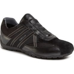 Sneakersy GEOX - U Ravex D U023FD 0BC14 C9999 Black. Czarne sneakersy męskie Geox, bez zapięcia. W wyprzedaży za 249,00 zł.