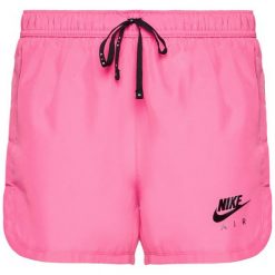 Szorty sportowe NIKE Air CU3087. Czarne spodnie damskie Nike, m, bez wzorów, sportowe. W wyprzedaży za 109,00 zł.