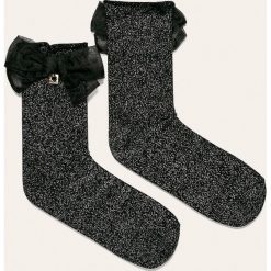 Twinset - Skarpetki. Czarne skarpetki damskie Twinset, bez wzorów, z elastanu. W wyprzedaży za 119,90 zł.
