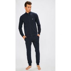 Emporio Armani - Piżama. Niebieskie piżamy męskie marki Emporio Armani, m, z elastanu. Za 499,90 zł.