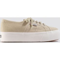 Superga Tenisówki Acotw Linea 2790 - Beige. Brązowe trampki i tenisówki damskie Superga, bez wzorów, na sznurówki. Za 323,95 zł.