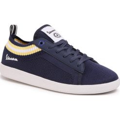 Sneakersy VESPA - Pop V00011-500-70 Navy. Niebieskie sneakersy męskie Vespa, bez zapięcia. Za 349,00 zł.