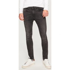 Jeansy męskie: Jeansy rurki skinny fit – Szary