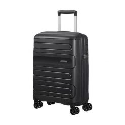 American Tourister Sunside 51G-09-001 (czarny). Czarne walizki American Tourister, bez wzorów. Za 319,00 zł.