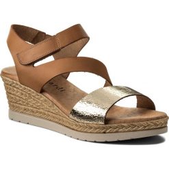 Sandały SERGIO BARDI - Carpeneto SS127304818KD 651. Pomarańczowe klapki damskie Sergio Bardi, bez wzorów, ze skóry, bez obcasa, na obcasie. Za 249,00 zł.