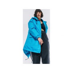 Kurtka / płaszcz typu parka turkus. Niebieskie płaszcze damskie s. Za 296,65 zł.