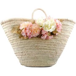 Torebki klasyczne damskie: Torebka w kolorze beżowym – (S)50 x (W)35 x (G)30 cm