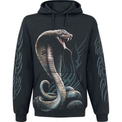 Spiral Serpent Tattoo Bluza z kapturem czarny. Czarne bluzy męskie marki Spiral, l, z nadrukiem, z kapturem, bez rękawów, z kapturem. Za 164,90 zł.