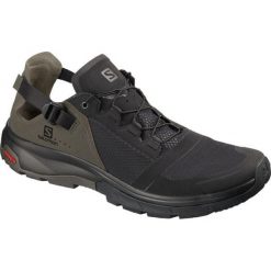Salomon Buty Techamphibian 4 Bk/Beluga/Castor Gr 45,3. Czarne sandały męskie Salomon, bez zapięcia. Za 419,00 zł.
