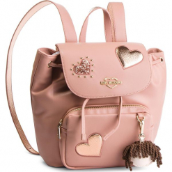Plecak LOVE MOSCHINO - JC4061PP17LF0600 Rosa. Czerwone plecaki damskie Love Moschino, ze skóry ekologicznej, klasyczne. Za 959,00 zł.