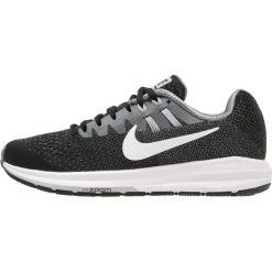 Buty do biegania damskie: Nike Performance AIR ZOOM STRUCTURE 20 Obuwie do biegania Stabilność black/white/cool grey/pure platinum/wolf grey