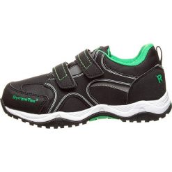 Sneakersy w kolorze czarno-zielonym. Czarne trampki dziewczęce Richter, bez wzorów, bez zapięcia. W wyprzedaży za 178,95 zł.