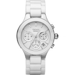 DKNY - Zegarek NY4912 Chambres. Białe zegarki damskie marki DKNY, srebrne. W wyprzedaży za 539,90 zł.