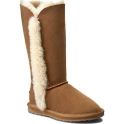 Buty EMU AUSTRALIA - Platinum Kolora WP10534 Chestnut. Pomarańczowe kozaki damskie marki EMU Australia, ze skóry, na niskim obcasie, bez zapięcia. W wyprzedaży za 509,00 zł.