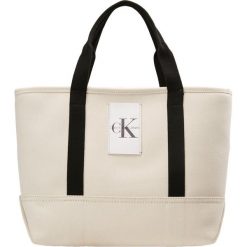 Shopper bag damskie: Calvin Klein Jeans CANVAS CARRYALL TOTE Torba na zakupy beige