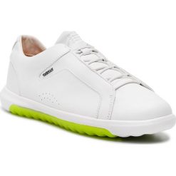 Półbuty GEOX - U Nexside A U927GA 00085 C1000 White. Białe półbuty męskie Geox, na co dzień, bez wzorów, ze skóry ekologicznej, bez zapięcia. W wyprzedaży za 469,00 zł.