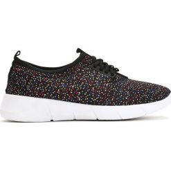 Czarne Buty Sportowe Forcarve. Czarne buty sportowe damskie Born2be, z aplikacjami, sportowe. Za 59,99 zł.