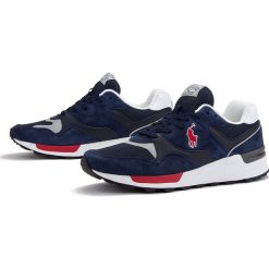 POLO RALPH LAUREN TRACKSTR 100 > 809773080001. Sneakersy męskie Ralph Lauren, bez zapięcia. W wyprzedaży za 359,99 zł.