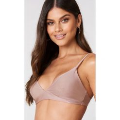FAYT Góra od bikini Eli - Pink,Nude. Różowe bikini FAYT, z haftami. Za 89,95 zł.