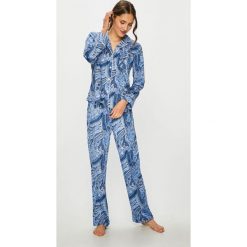 Lauren Ralph Lauren - Piżama. Niebieskie piżamy damskie marki Lauren Ralph Lauren, s, z bawełny. W wyprzedaży za 329,90 zł.
