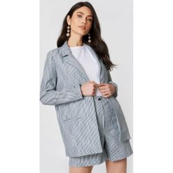 Paski damskie: Trendyol Marynarka w paski – Grey