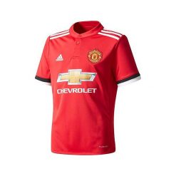 Adidas MUFC H JSY Y REARED / WHITE / BLACK 164, FW17_. Czarne t-shirty chłopięce Adidas, bez wzorów, bez rękawów. W wyprzedaży za 247,81 zł.