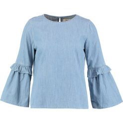 Bluzki asymetryczne: GAP BELL RUFFLE Bluzka medium indigo