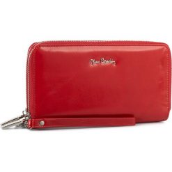 Duży Portfel Damski PIERRE CARDIN - 01 LINE 118 Red 19128. Czerwone portfele damskie Pierre Cardin, bez wzorów, ze skóry. Za 159,00 zł.