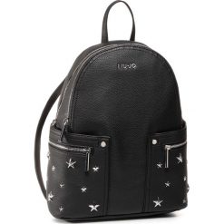 Plecak LIU JO - M Backpack AA0188 E0058 Nero 22222. Czarne plecaki damskie Liu Jo, bez wzorów, ze skóry ekologicznej, eleganckie, bez dodatków. W wyprzedaży za 549,00 zł.